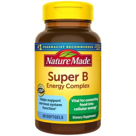 Nature Made Super B Energy Complex -- 60 Softgels