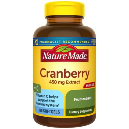 Nature Made Super Strength Cranberry -- 450 mg - 120 Softgels