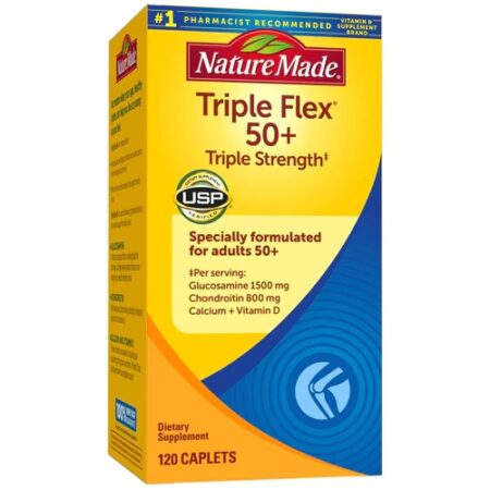 Nature Made Triple Flex 50 Plus -- 120 Caplets