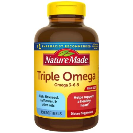 Nature Made Triple Omega 3 6 9 -- 150 Softgel