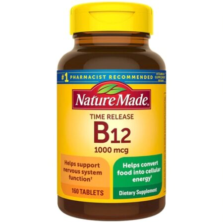 Nature Made Vitamin B-12 Timed Release -- 1000 mcg - 160 Tablets