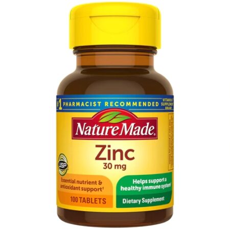 Nature Made Zinc -- 30 mg - 100 Tablets