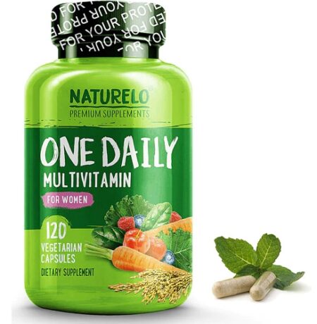 NATURELO One Daily Multivitamin for Women -- 120 Vegetarian Capsules