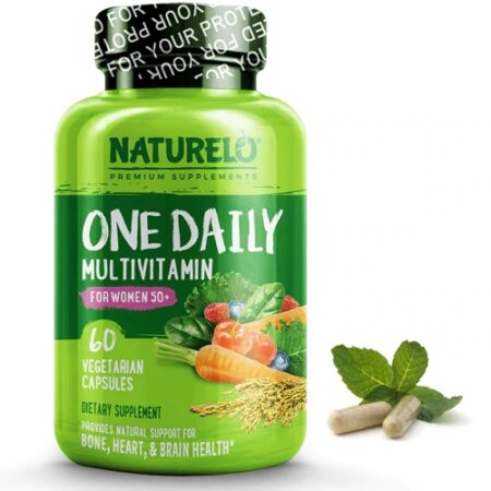 NATURELO One Daily Multivitamin for Women (Iron Free) -- 60 Vegetarian Capsules