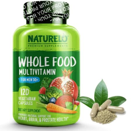 NATURELO Whole Food Multivitamin For Men 50 Plus -- 120 Vegetarian Capsules