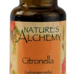 Óleo Essencial de Citronela 100% Puro Nature's Alchemy - 14.7ml (0.5 fl oz)