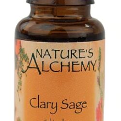 Óleo Essencial de Sálvia Esclareia 100% Puro Nature's Alchemy 15ml - Bem-Estar e Alívio Natural