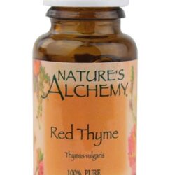 Óleo Essencial de Tomilho Vermelho Puro Nature's Alchemy 15ml - Bem-Estar e Saúde Natural