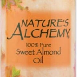 Óleo de Amêndoas Doces Puro Nature's Alchemy 100% 473ml - Hidratação e Nutrição Profunda