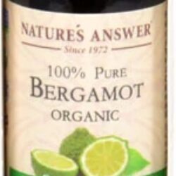 Óleo Essencial Orgânico Bergamota 100% Puro Nature's Answer - 15ml - Bem-Estar e Aromaterapia