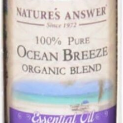 Óleo Essencial Puro Orgânico Nature's Answer Ocean Breeze 15ml - Frescor Revigorante Natural
