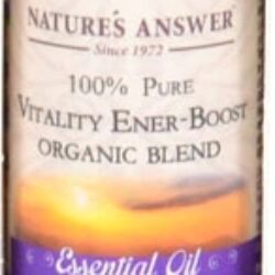 Óleo Essencial Orgânico Nature's Answer Vitality Ener-Boost 15ml - Pura Energia Natural