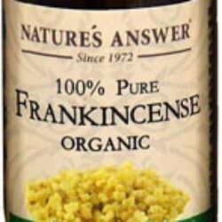 Óleo Essencial de Olíbano 100% Puro Orgânico Nature's Answer - 15ml (0.5 fl oz)
