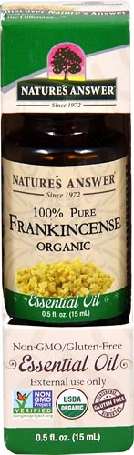 Óleo Essencial de Olíbano 100% Puro Orgânico Nature's Answer - 15ml (0.5 fl oz)