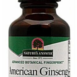 Nature's Answer Ginseng Americano Raiz Extrato Líquido Sem Álcool - 30ml (1 fl oz)