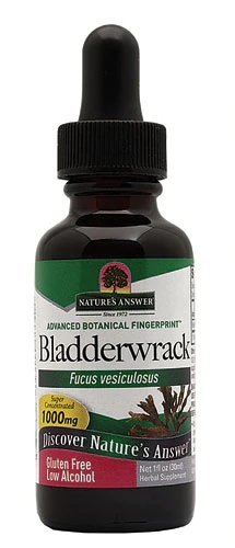 Nature's Answer Bladderwrack 30ml: Algas Marinhas Ricas em Nutrientes para sua Saúde