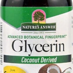 Glicerina Vegetal de Coco Nature's Answer - 118ml (Livre de Álcool)