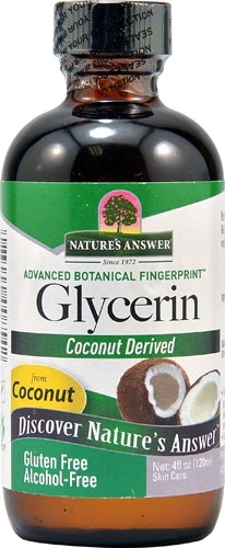 Glicerina Vegetal de Coco Nature's Answer - 118ml (Livre de Álcool)