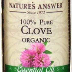 Óleo Essencial de Cravo Orgânico 100% Puro Nature's Answer - 15ml (0.5 fl oz)
