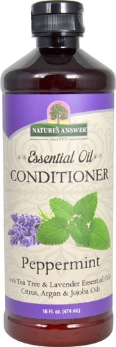 Condicionador Óleo Essencial Hortelã Nature's Answer 473ml - Hidratação e Bem-Estar Capilar