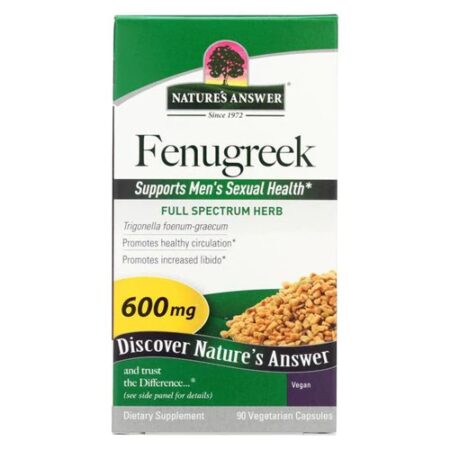 Nature's Answer Fenugreek Seed -- 90 Vegetarian Capsules