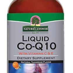 Nature's Answer CoQ10 Líquido Sabor Tangerina Natural - 118ml