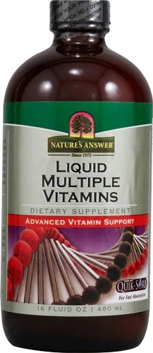 Nature's Answer Vitaminas Líquidas Múltiplas - 473ml | Essencial para o Bem-Estar Diário