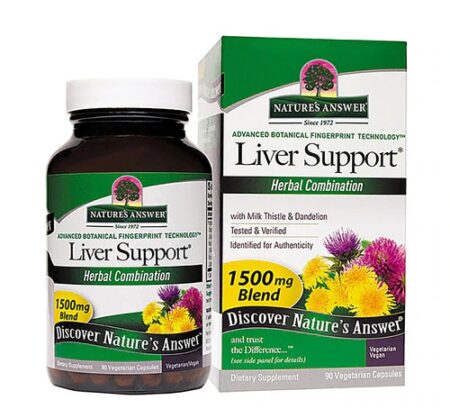 Nature's Answer Liver Support -- 90 Vegetarian Capsules