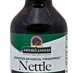Nature's Answer Urtiga Folha (2 fl oz / 59ml) - Extrato Puro para Saúde e Bem-Estar