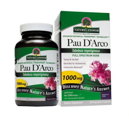 Nature's Answer Pau d'arco Inner Bark -- 90 Capsules