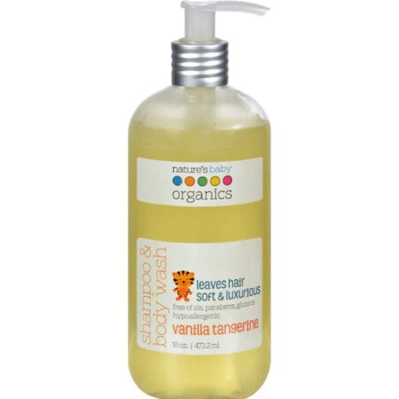 Nature's Baby Organics Shampoo & Body Wash Vanilla Tangerine -- 16 oz