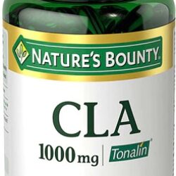 Nature's Bounty CLA Ácido Linoleico Conjugado - 1000mg por Softgel (50 Unidades)