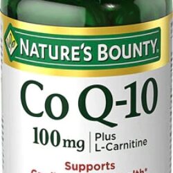 Nature's Bounty Co Q-10 Plus Q-Sorb™ 100 mg - 60 Cápsulas Softgel: Energia e Bem-Estar