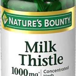 Nature's Bounty Milk Thistle 1000mg - 50 Cápsulas Softgel: Suporte Hepático Essencial