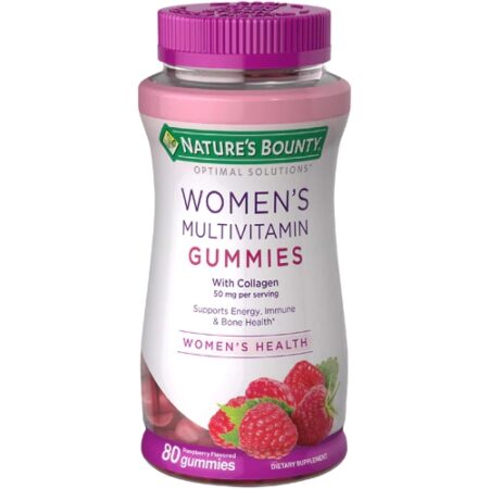 Nature's Bounty Women's Multivitamin Gummies Raspberry -- 50 mg - 80 Gummies