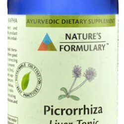 Nature's Formulary Picrorrhiza 60 Cápsulas Vegetarianas - Potência e Bem-Estar