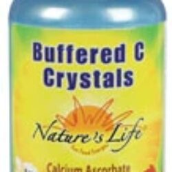 Nature's Life Vitamina C Cristal Buffered 3600mg - 227g: Saúde Imunológica e Bem-Estar Diário