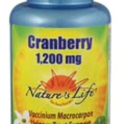 Nature's Life Cranberry Concentrate 1200 mg - 60 Comprimidos: Saúde Urinária e Bem-Estar