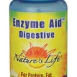 Nature's Life Enzyme Aid™ Digestive Tab - 100 Comprimidos: Seu Aliado para uma Digestão Perfeita