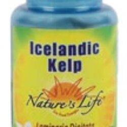 Nature's Life Kelp Islandês - 250 Comprimidos: Seu Impulso Natural de Iodo e Bem-Estar