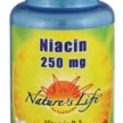 Nature's Life Niacina (Vitamina B3) 250mg - 100 Comprimidos: Energia e Saúde Cardiovascular