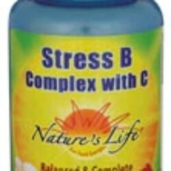 Nature's Life Stress B With C - 100 Cápsulas: Combate o Estresse e Fortalece a Imunidade