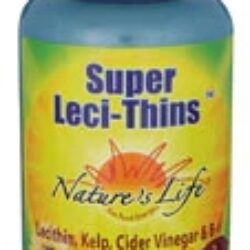 Nature's Life Super Leci-Thins™ 180 Tablets - Suporte Completo para o Bem-Estar