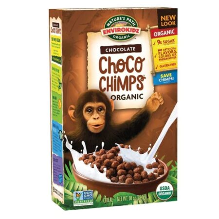 Nature's Path Envirokidz Organic Choco Chimps Cereal Chocolate -- 10 oz