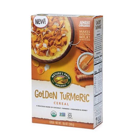 Nature's Path Organic Cereal Golden Turmeric -- 10.6 oz