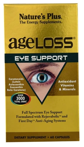Nature's Plus AgeLoss® Eye Support - 60 Cápsulas: Saúde Ocular Avançada