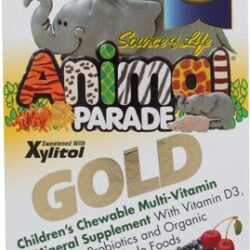 Nature's Plus Animal Parade Gold Multivitamínico Mastigável - 60 Unidades