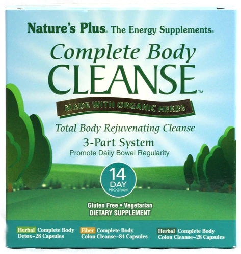Nature's Plus Complete Body Cleanse™ Programa de 14 Dias - Kit Completo para Detoxificação e Bem-Estar
