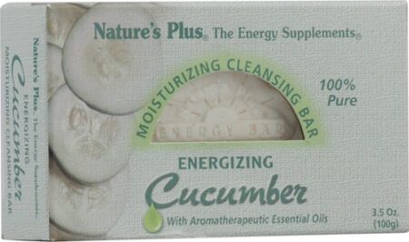 Nature's Plus Energizing Cleansing Bar Cucumber -- 3.5 oz