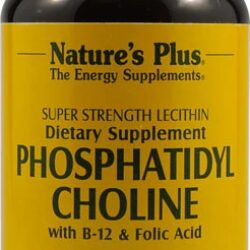 Nature's Plus Fosfatidil Colina 90 Softgels - Suporte para o Cérebro e Fígado